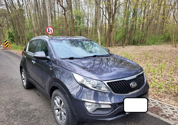 Kia Sportage cena 51800 przebieg: 159000, rok produkcji 2014 z Leśna małe 67